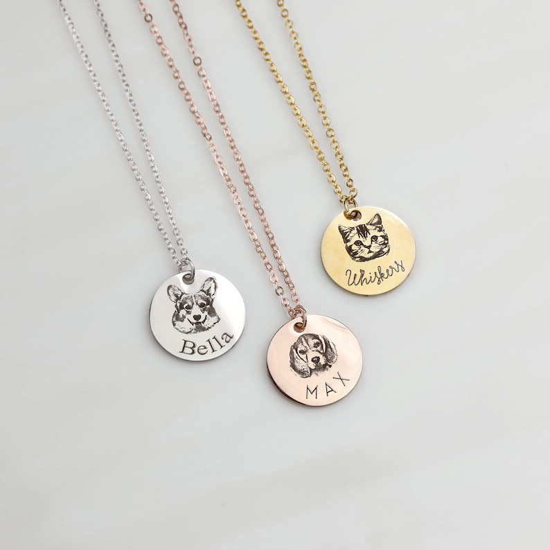 Custom Engraved Pet Necklace - Wear It Forever