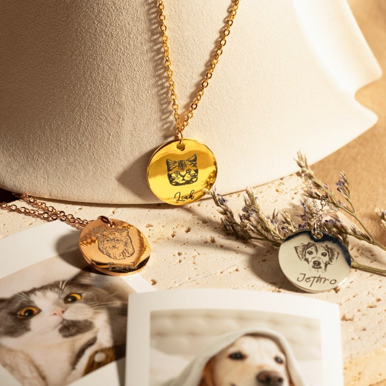 Custom Engraved Pet Necklace - Wear It Forever